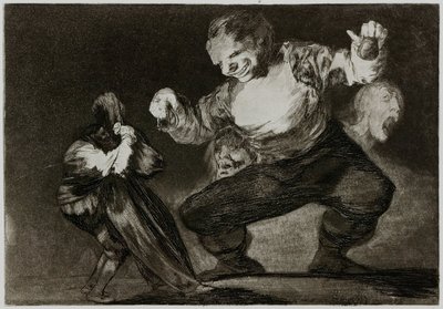 Simpleton by Francisco de Goya